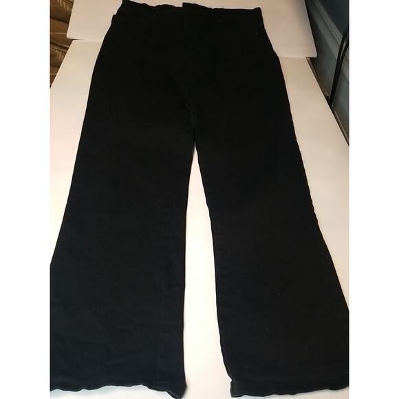 VTG GLORIA VANDERBILT Amanda Relaxed Fit Women’s Size 18 W Jeans Black - Picture 1 of 7
